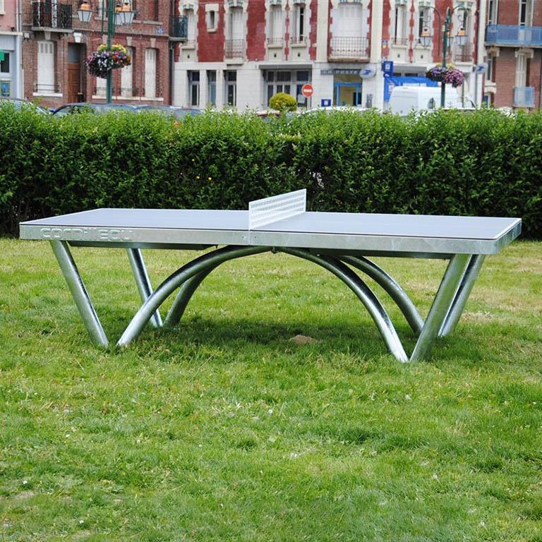 |Cornilleau Park Permanent Static Outdoor Table Tennis Table2|