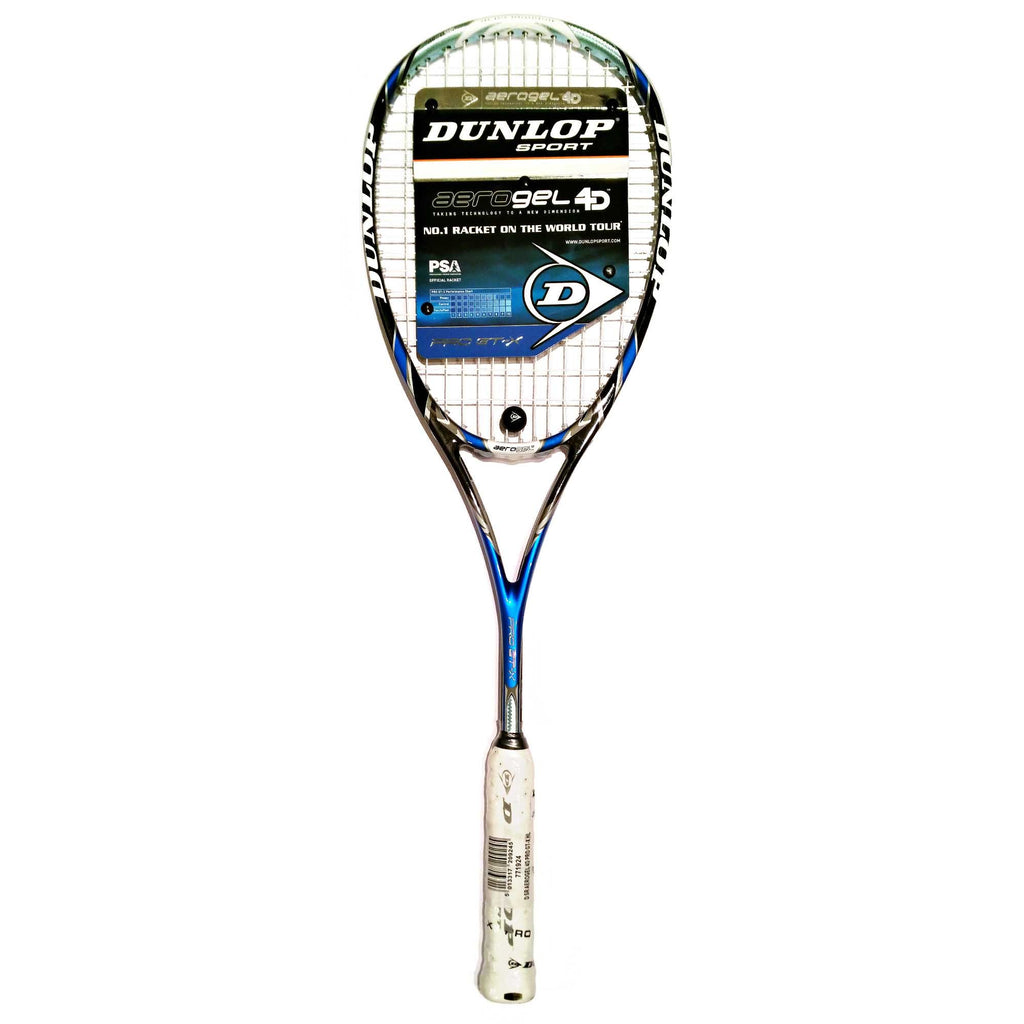 |Dunlop Aerogel 4D Pro GT-X Squash Racket - Unpacked|