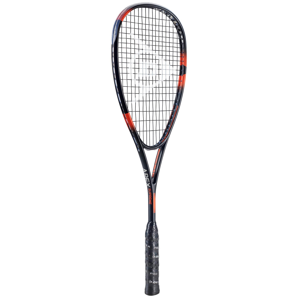|Dunlop Apex Supreme Squash Racket Double Pack - Angle|