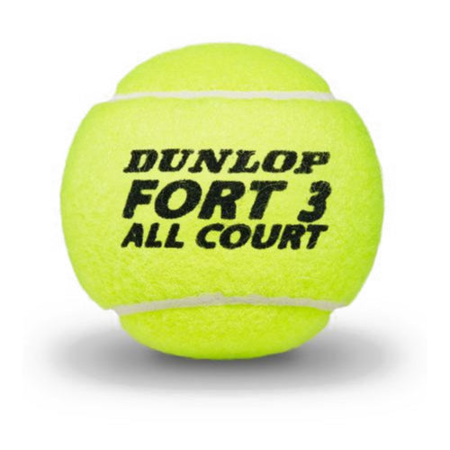 |Dunlop Fort All Court Tournament Tennis Balls - 6 Dozen |