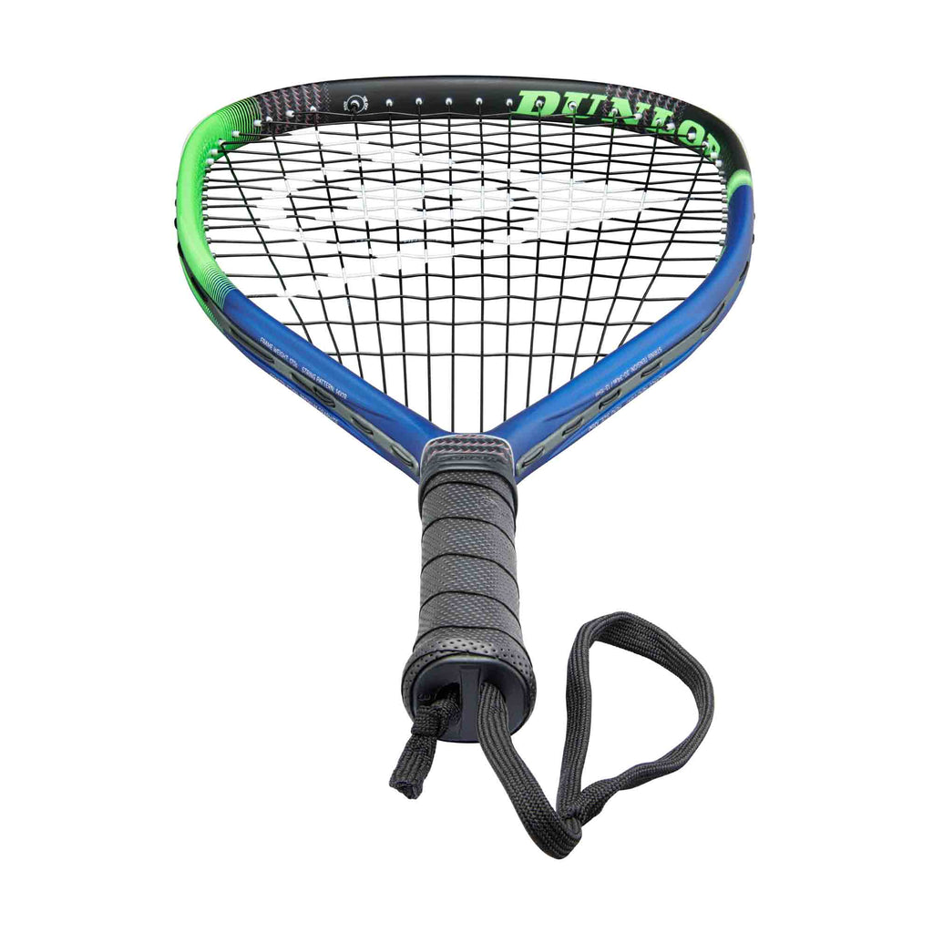 |Dunlop Hyperfibre Evolution Racketball Racket - Bottom|