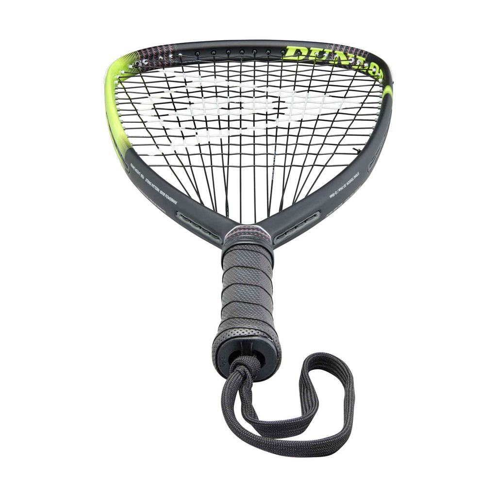 |Dunlop Hyperfibre Ultimate Racketball Racket - Bottom|