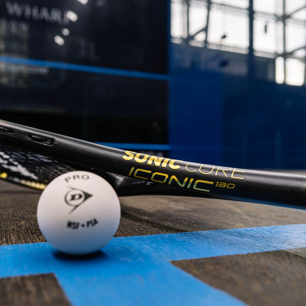 |Dunlop Sonic Core Iconic 130 Squash Racket - Lifestyle2|