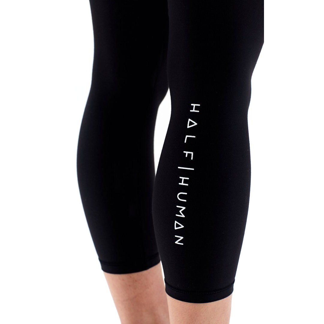 |Half Human Ladies High Waist Workout Leggings - 3|