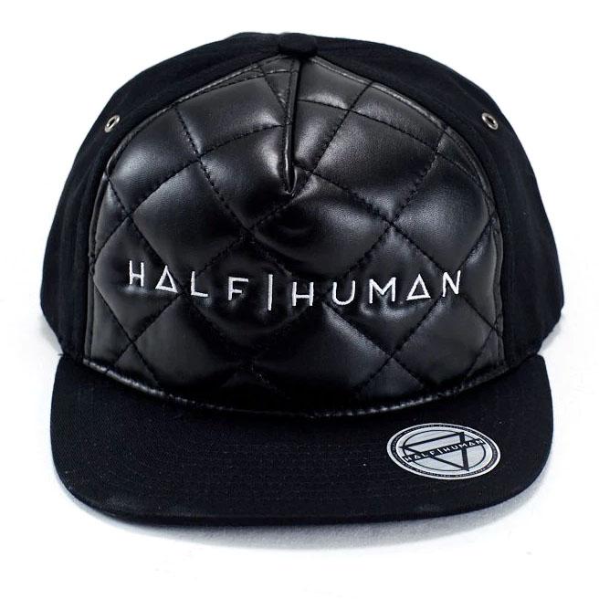 |Half Human Quilted Snapback Hat|