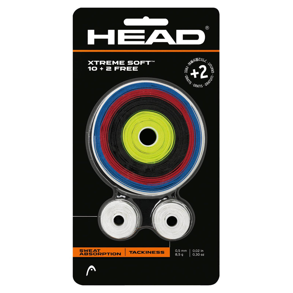 |Head Assorted Colour XtremeSoft Grips|