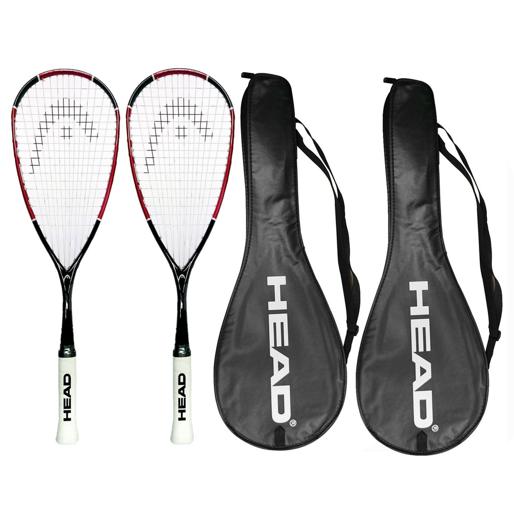 |Head Nano Ti110 Squash Racket Double Pack|