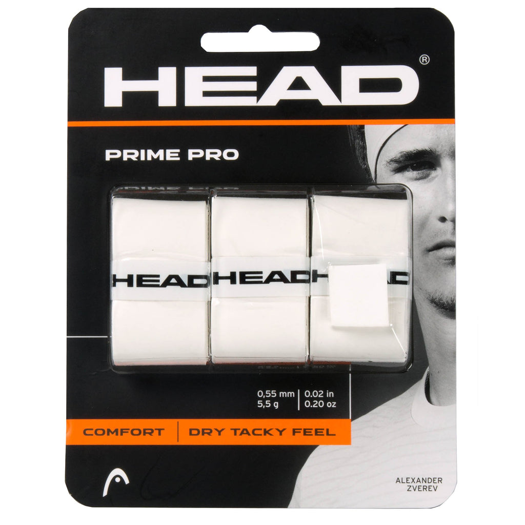 |Head Prime Pro Overgrip - Pack of 3|
