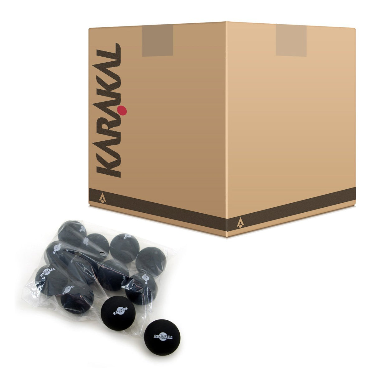 |Karakal Big Ball Squash Balls - 6 Dozen - Main Image|