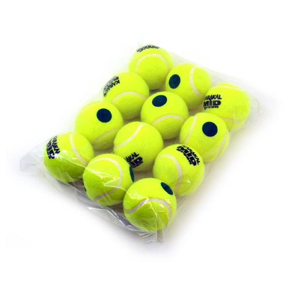 |Karakal Mid Green Mini Tennis Balls - 1 dozen - Main Image|