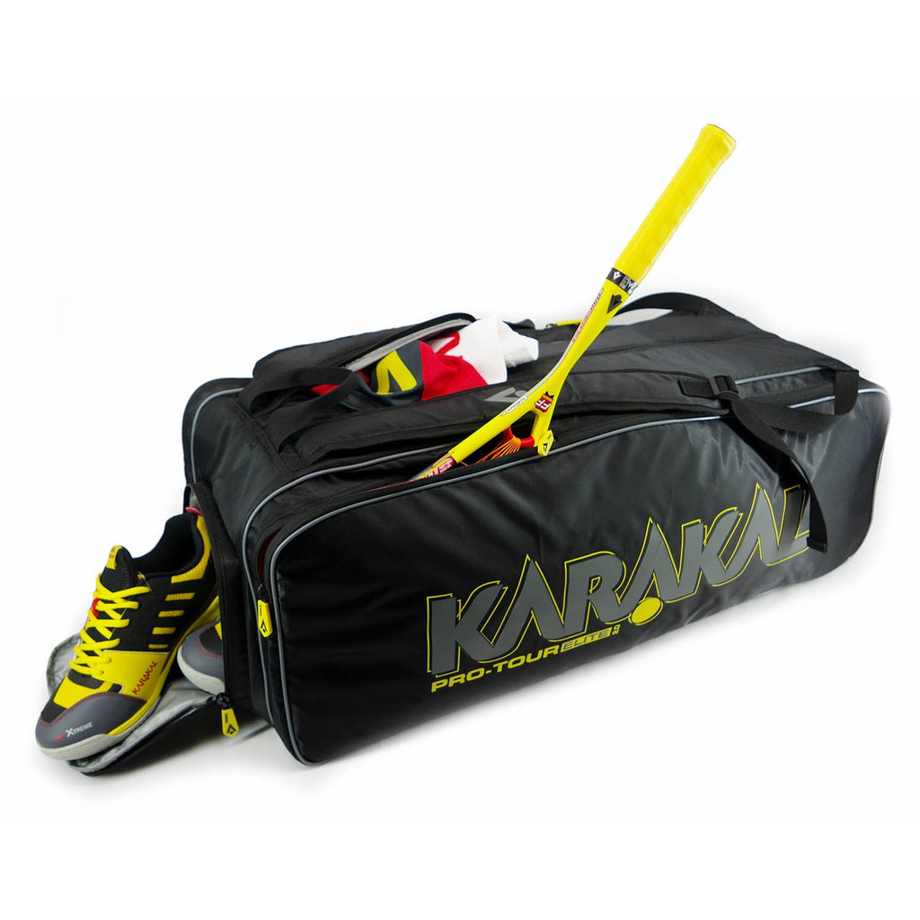 |Karakal Pro Tour 2.0 Elite 12 Racket Bag - In Use2|
