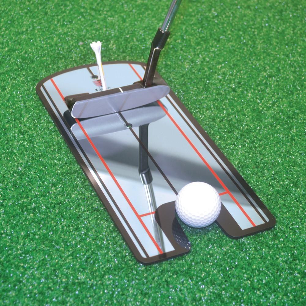 |Longridge Tour Mirror Golf Traing Aid - In Use|