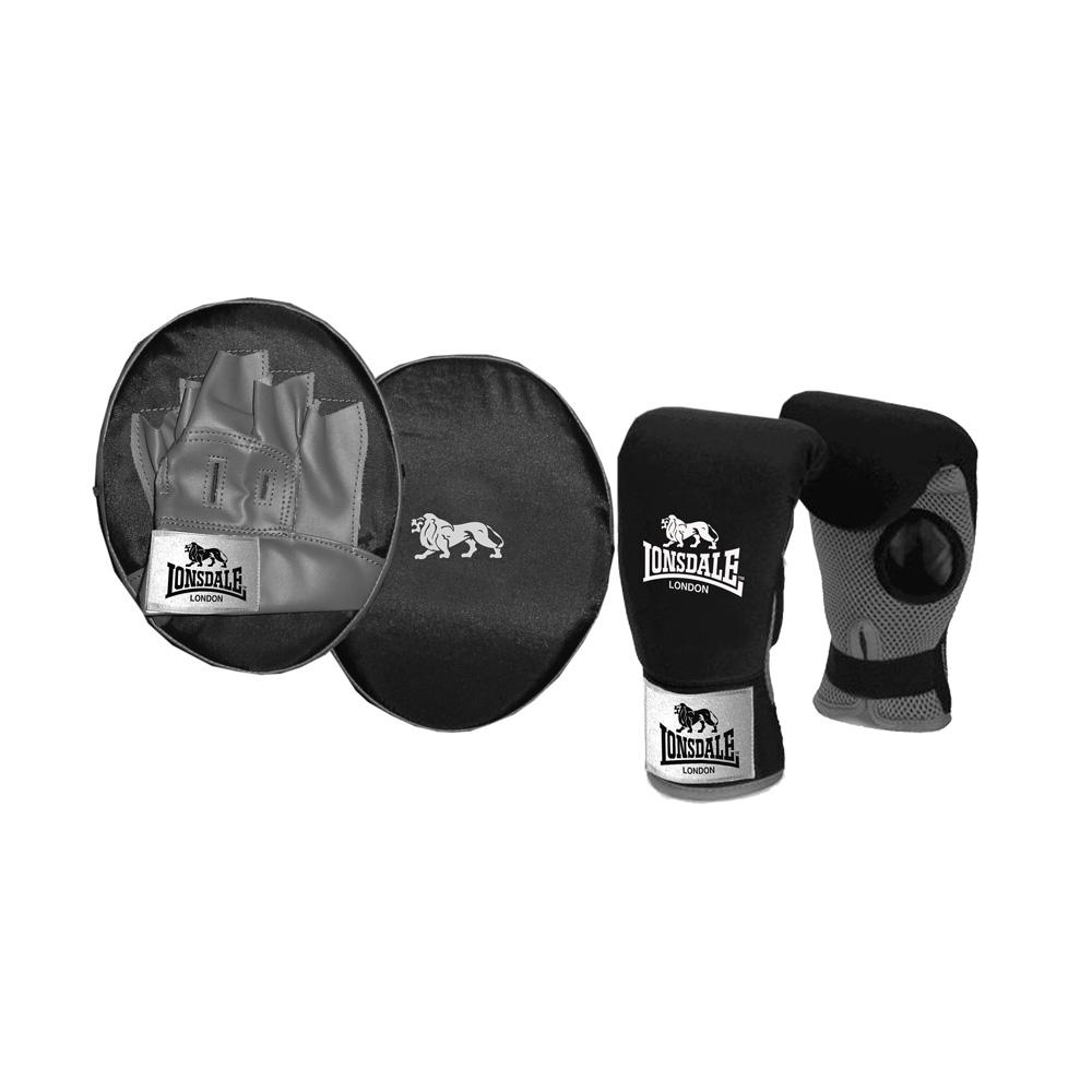 |Lonsdale Jab Glove and Pad Set|