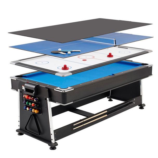 |Mightymast 7ft Revolver 3-in-1 Pool, Air Hockey and Table Tennis Table|