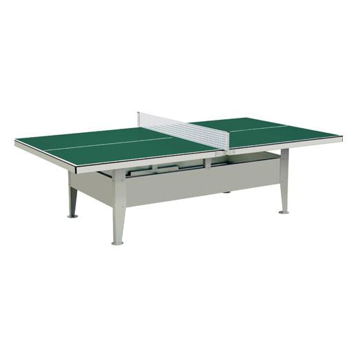 |Mightymast Institution Waterproof Outdoor Table Tennis - Green|