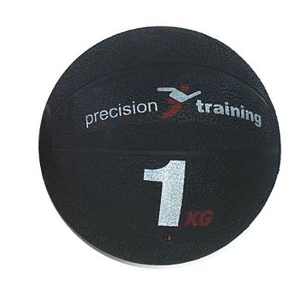 |Precision Training 1kg Rubber Medicine Ball|