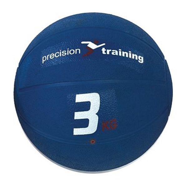 |Precision Training 3kg Rubber Medicine Ball|