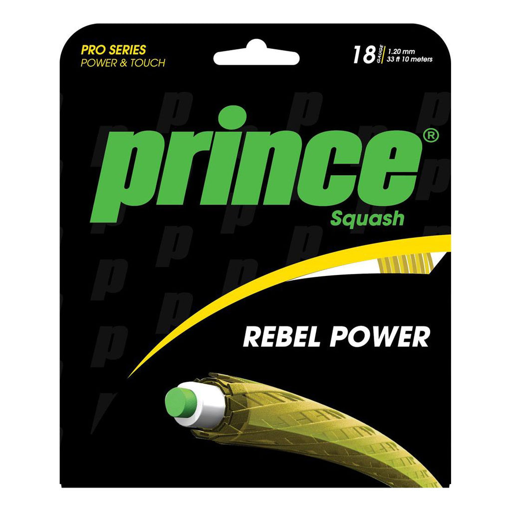 |Prince Rebel Power Squash String Set|