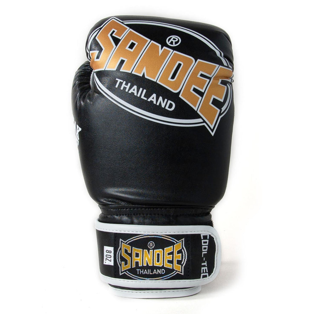 |Sandee Cool-Tec Leather Boxing Gloves - Front|