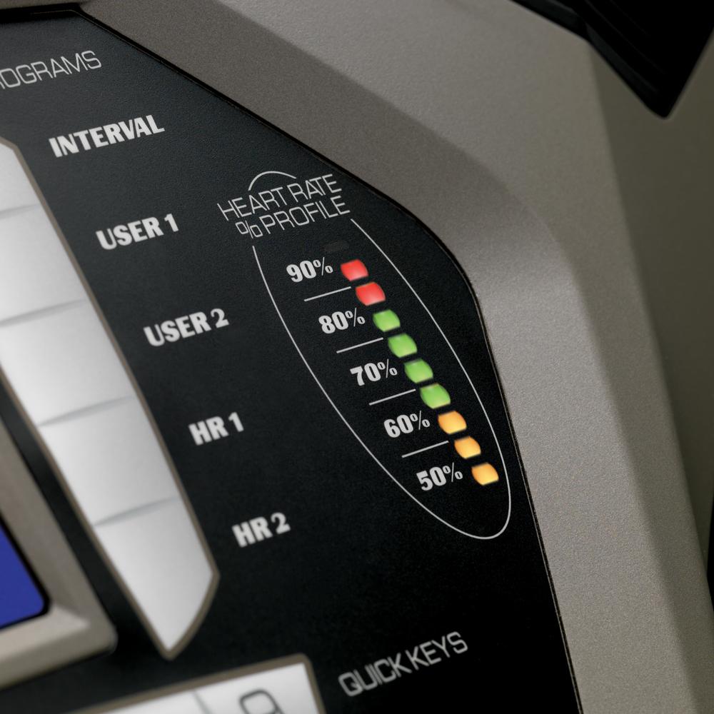 |Spirit Fitness XT485 Treadmill - display|