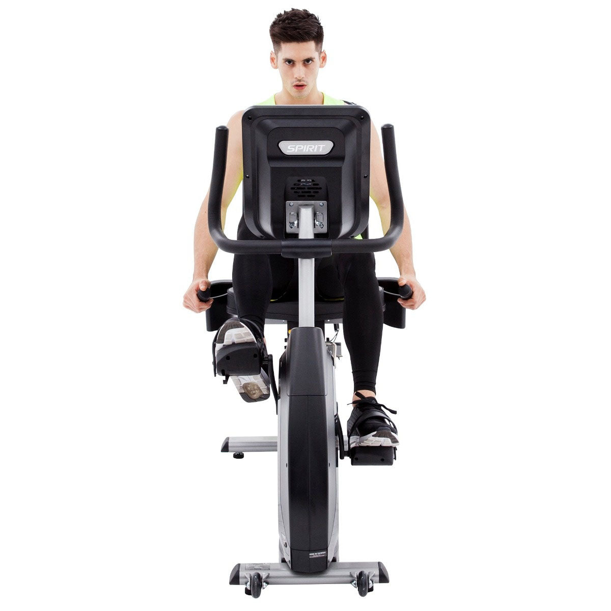 |Spirit XBR25 Recumbent Exercise Bike - Front|