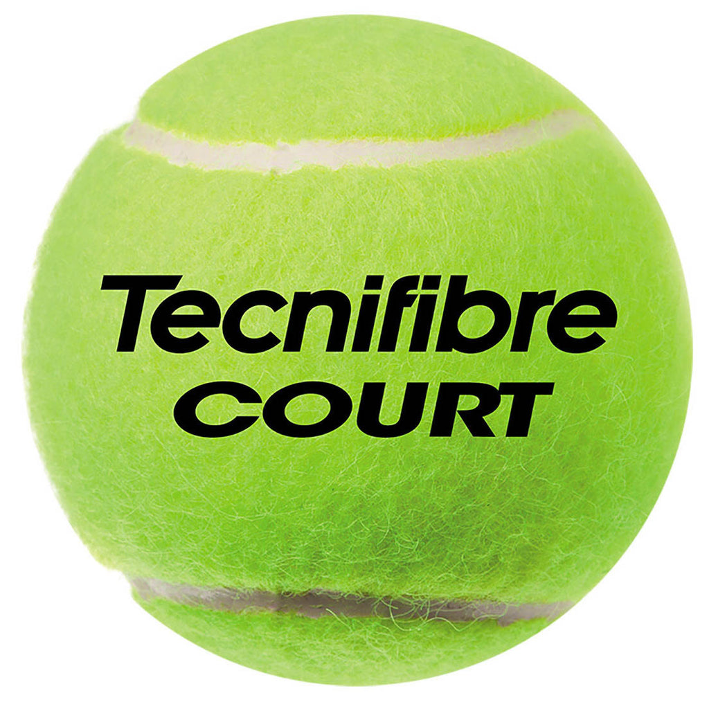 |Tecnifibre Court Tennis Balls - 1 Dozen - Ball |