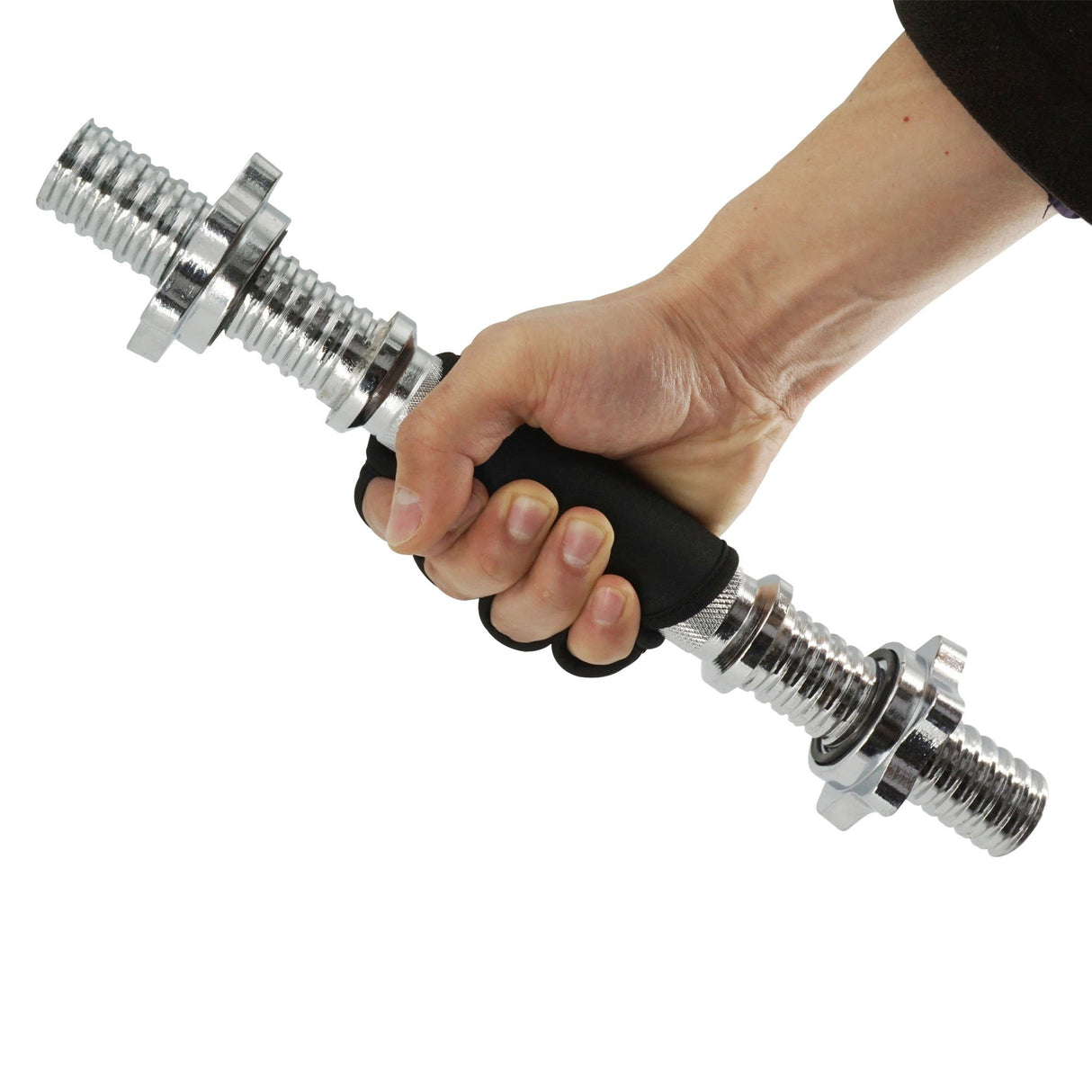 |Viavito Weight Lifting Grip Pad - In Use1|