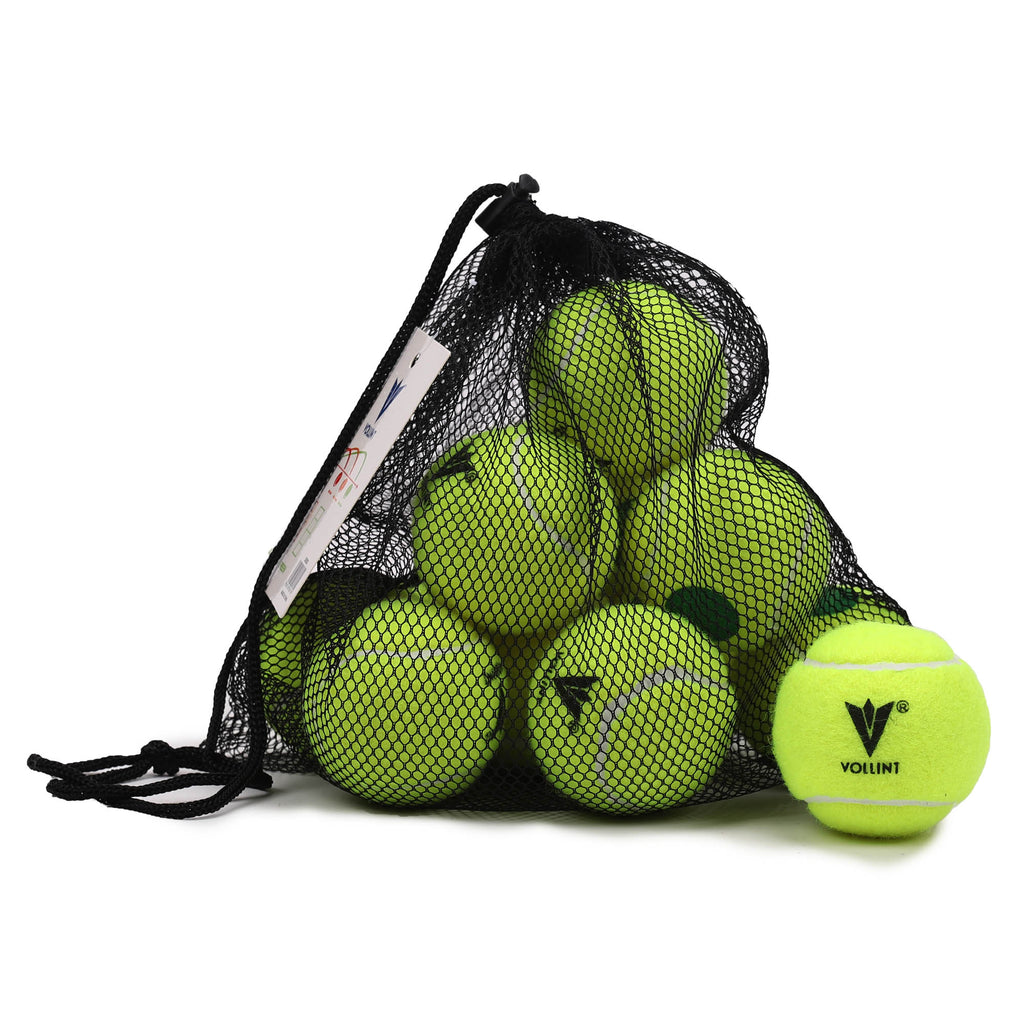 |Vollint Mini Green Tennis Balls - 5 Dozen - Net Bag|