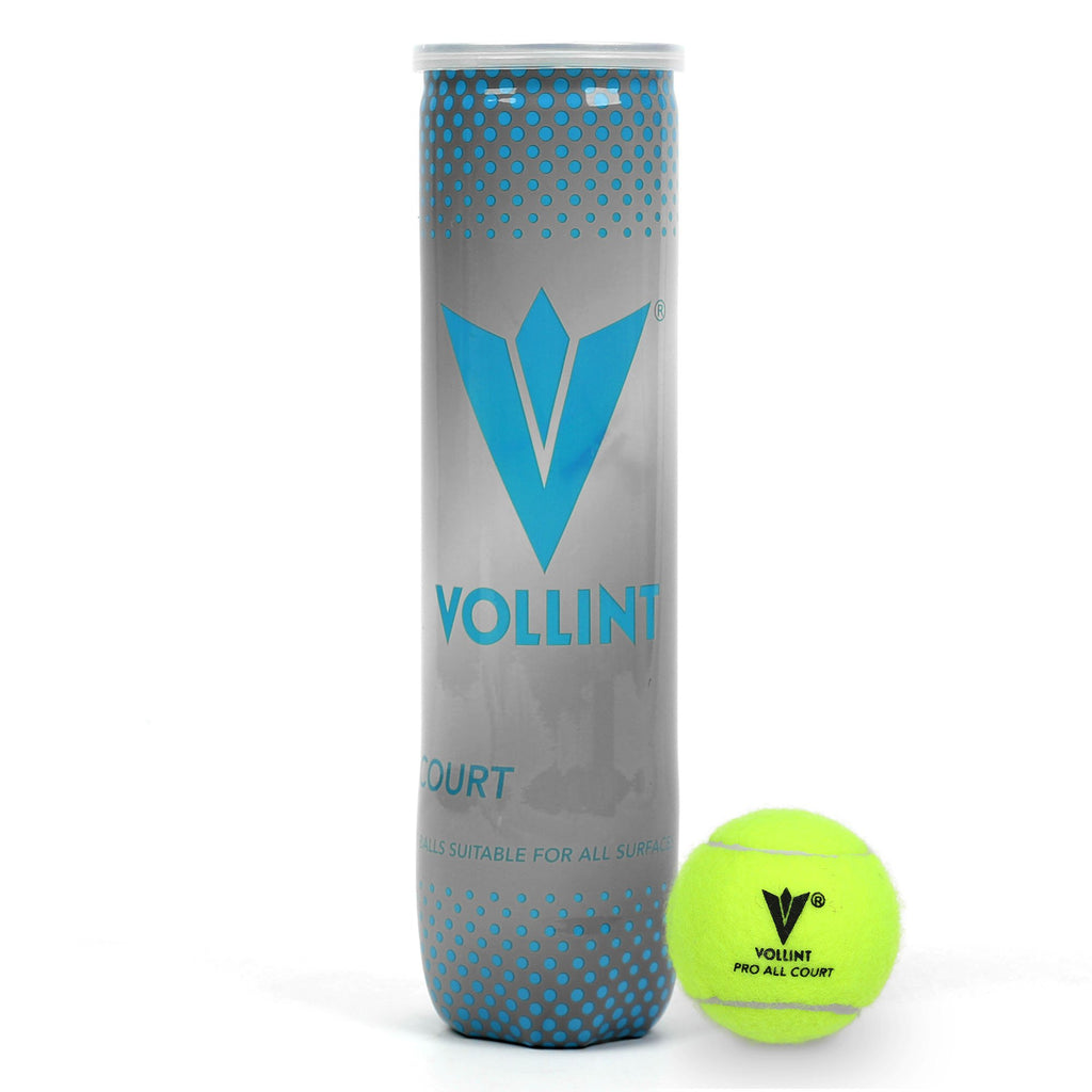 |Vollint Pro All Court Tennis Balls - 6 Dozen - Tube|