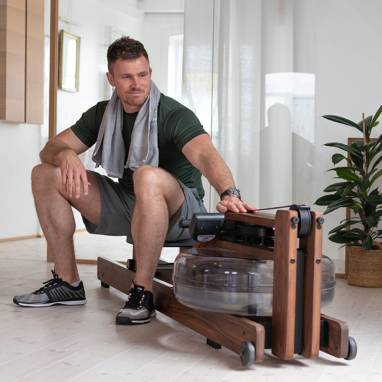 WaterRower Original Series Rowing Machine with S4 Performance Monitor