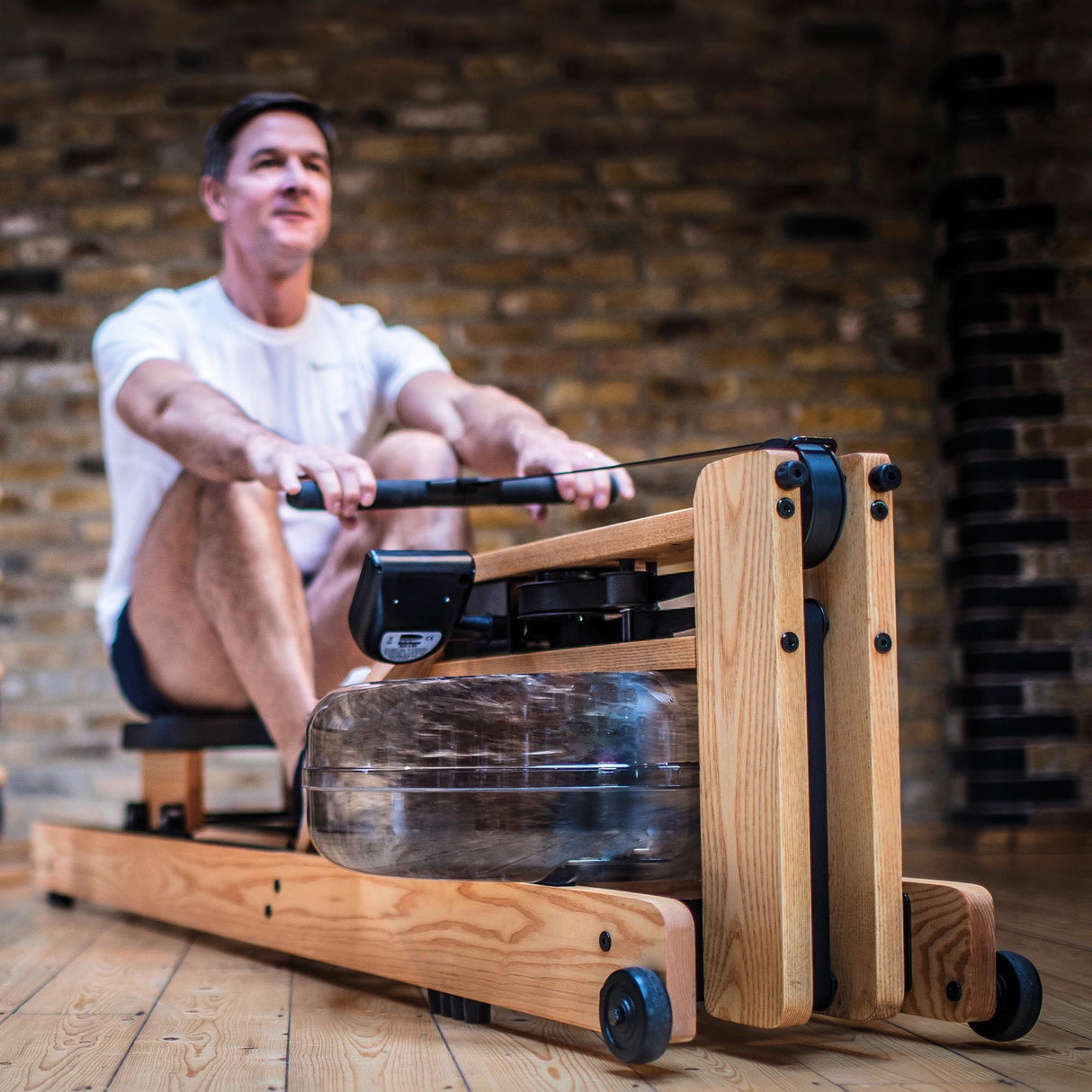 WaterRower Original Series Rowing Machine with S4 Performance Monitor