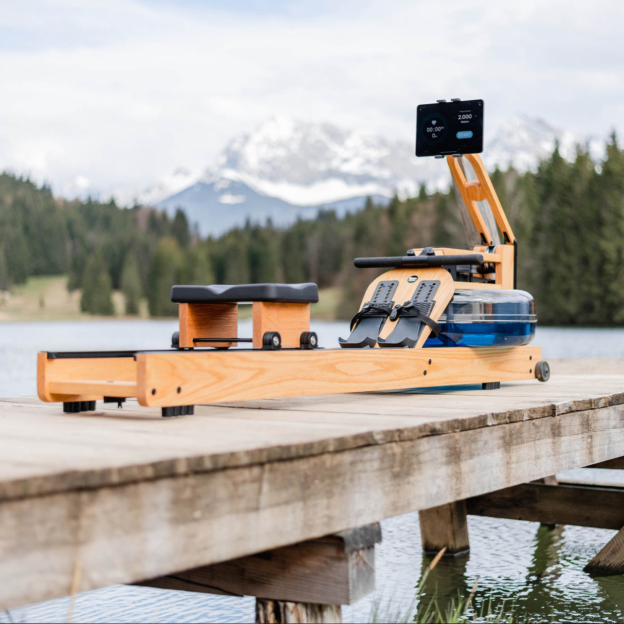 WaterRower Original Series Rowing Machine with S4 Performance Monitor