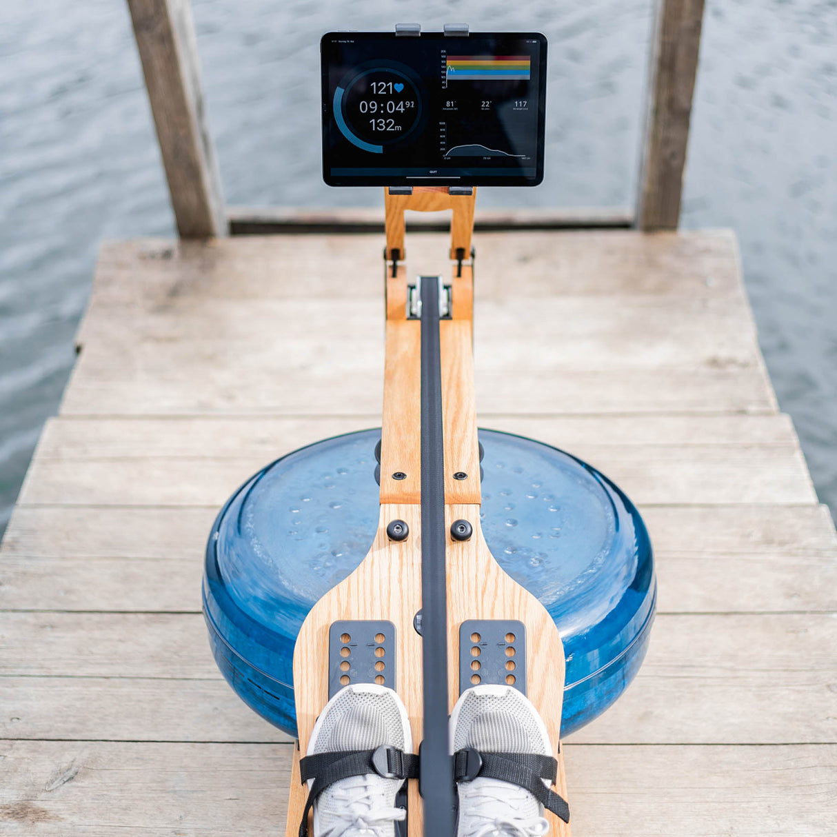 WaterRower Original Series Rowing Machine with S4 Performance Monitor