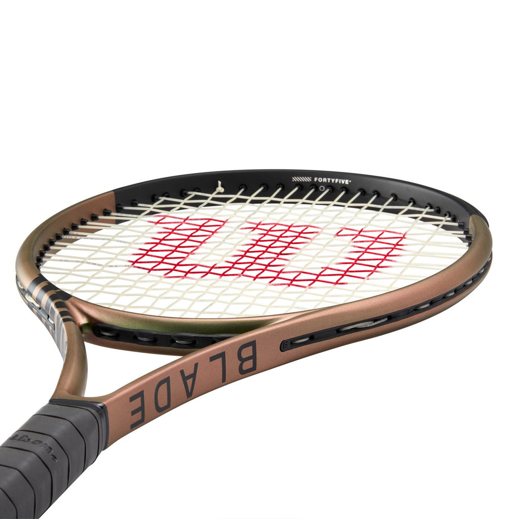 |Wilson Blade 100UL v8 Tennis Racket - Angle|