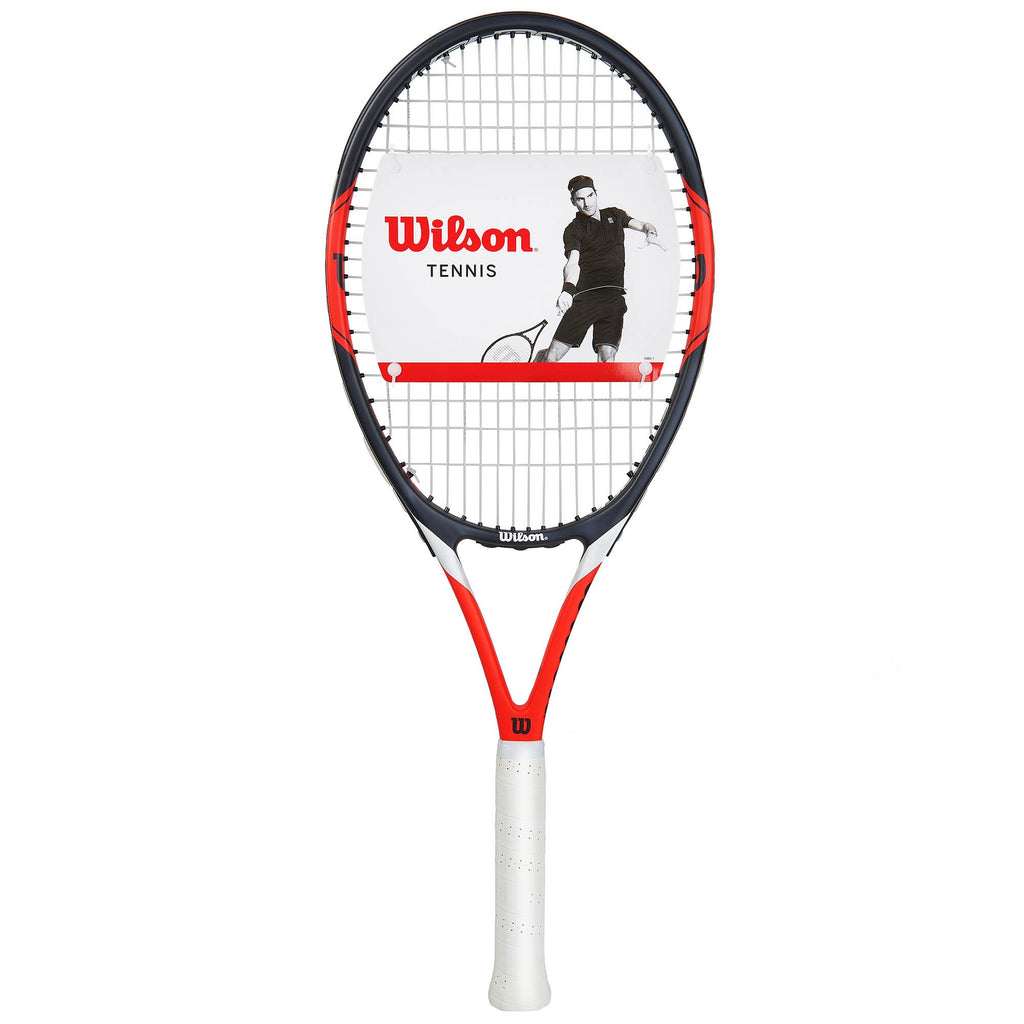 |Wilson Federer Open 100 Tennis Racket - Front|