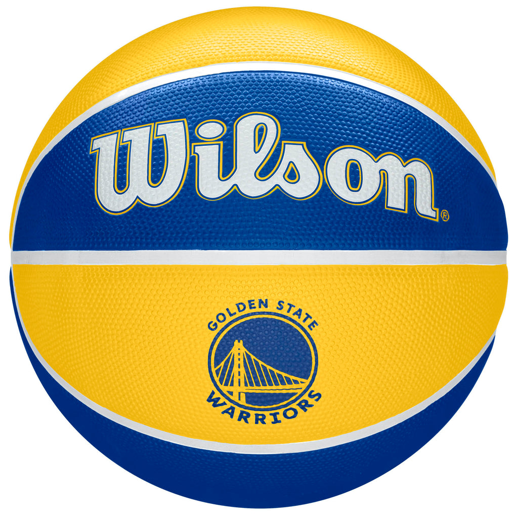 |Wilson NBA Team Tribute Golden State Warriors Basketball - Back|
