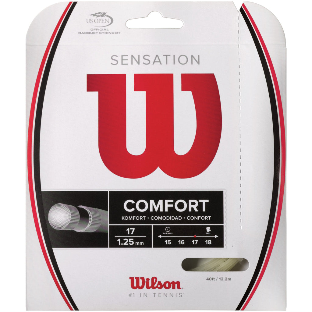 |Wilson Sensation 17 Tennis String Set Image|