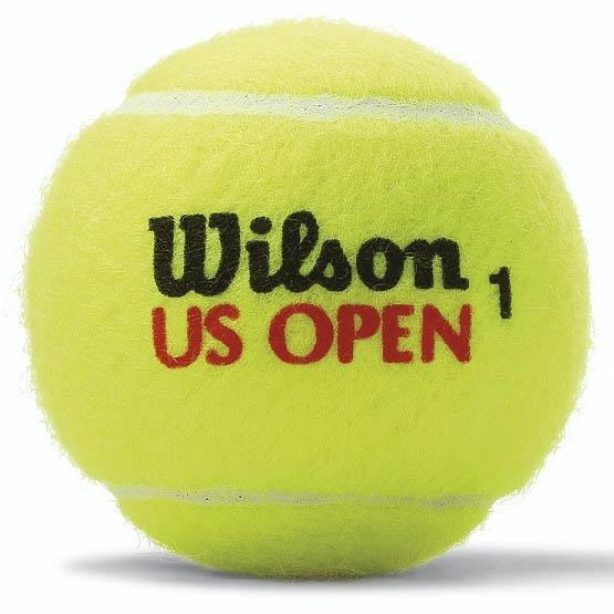 |Wilson US Open Tennis Balls - 1 dozen - Single Ball|