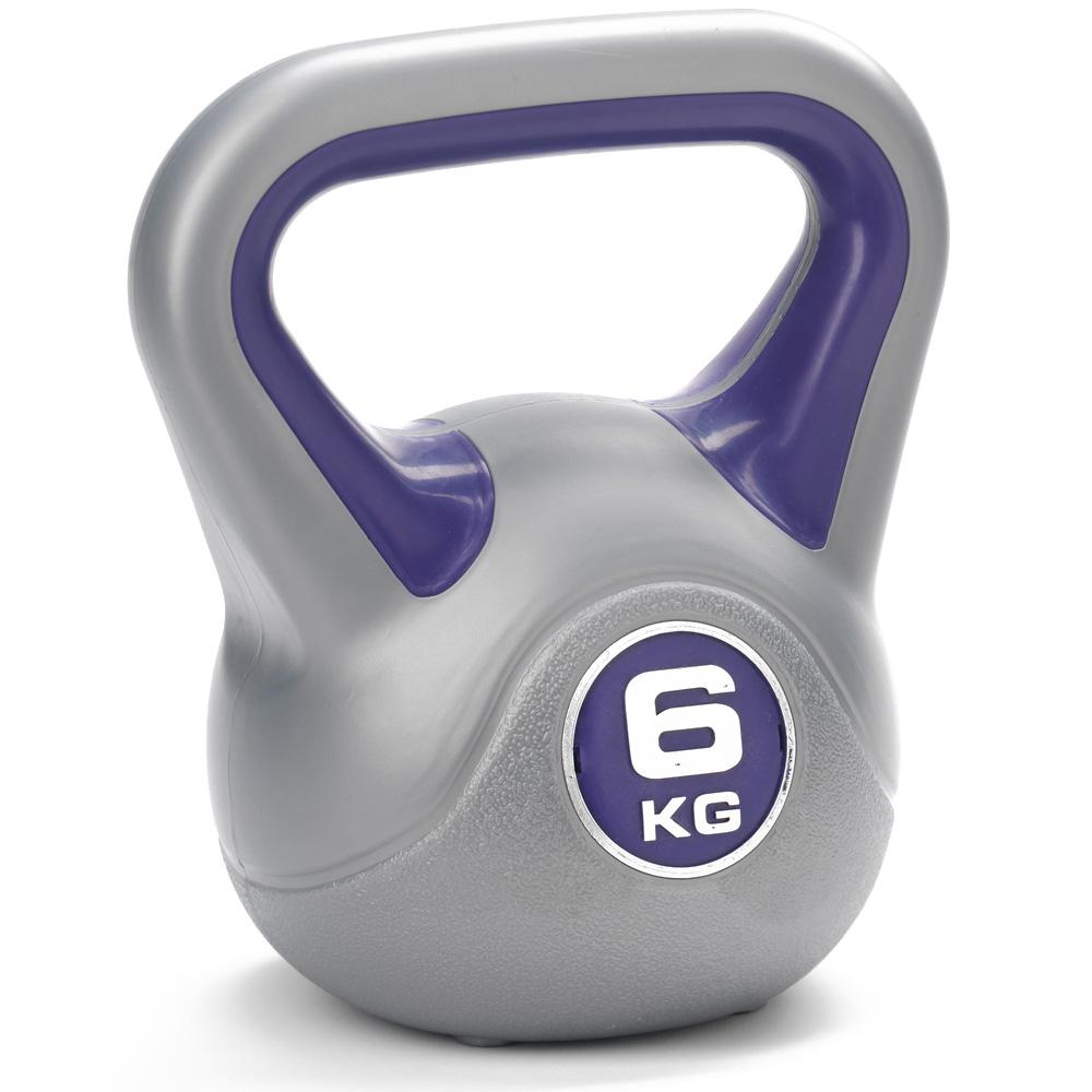 |6 kg vinyl kettlebell from York|