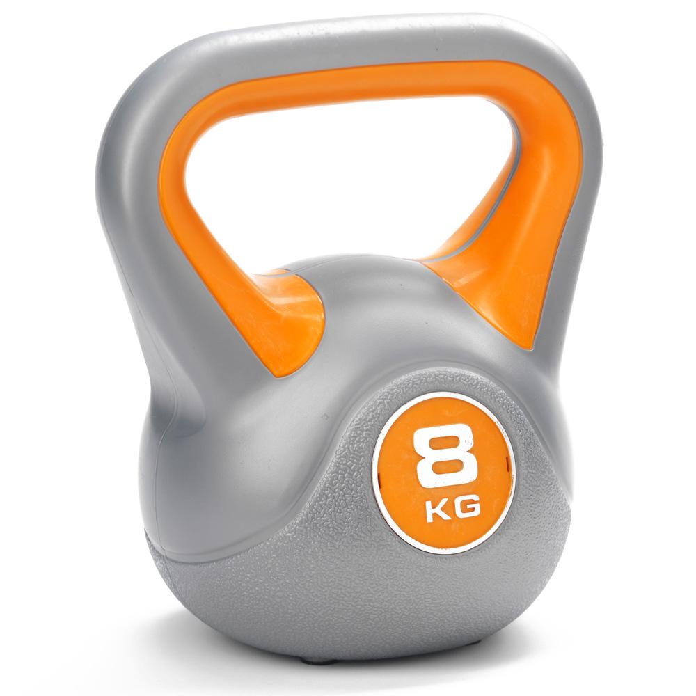 |8 kg vinyl kettlebell from York|