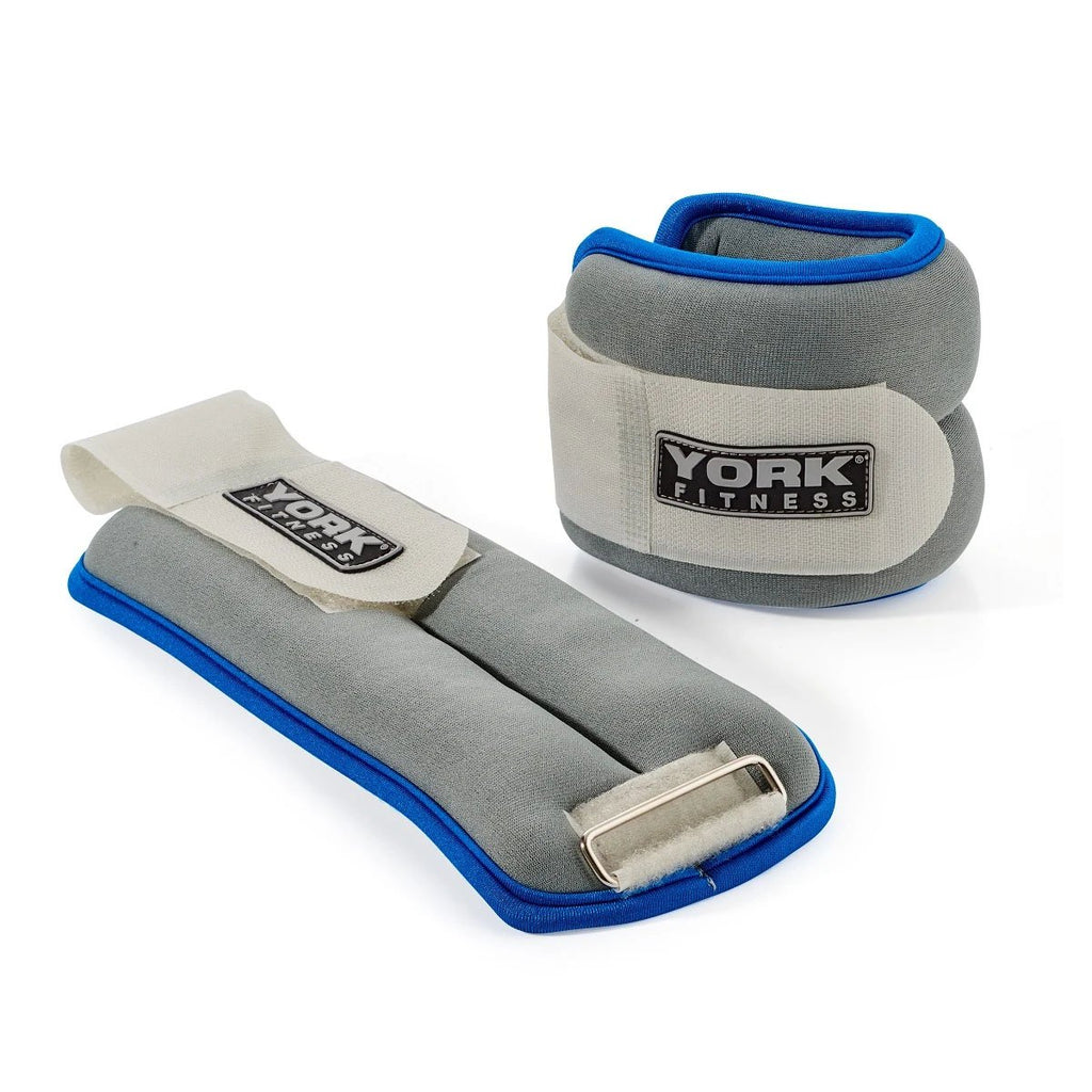 |York Soft Ankle and Wrist Weights 2 x 1.5kg|