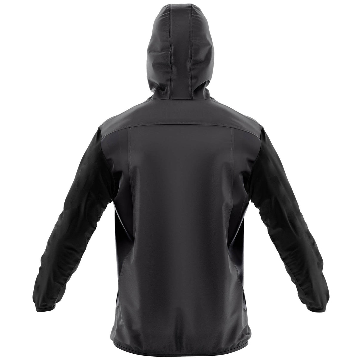 |Jartazi Bari Mens Waterproof Rain Jacket - Back|