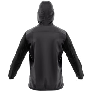 |Jartazi Bari Mens Waterproof Rain Jacket - Back|
