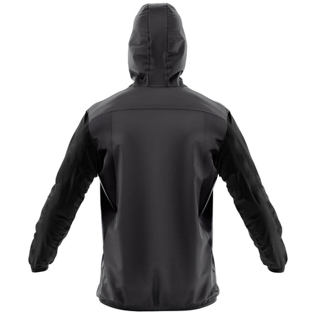 |Jartazi Bari Mens Waterproof Rain Jacket - Back|