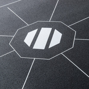 |UFC OCTAGONAL EXERCISE MAT BLACK Zoomed|