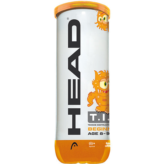 |Head TIP Orange Mini Tennis Balls - Tube of 3|