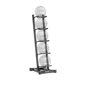 Spirit Fitness Slam Ball and Wall Ball Rack
