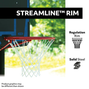 Lifetime Pro Court 44 inch Basketball System