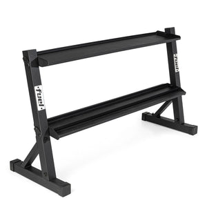 |Fuel Fitness 2 Tier DumbbellKettlebell Rack|