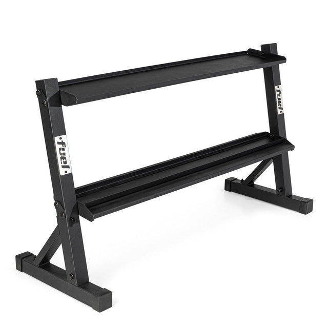 |Fuel Fitness 2 Tier DumbbellKettlebell Rack|